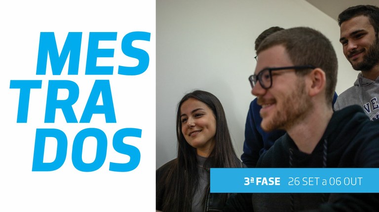 3ª fase de candidaturas aos Mestrados da ESTG 2023 2024 ESTG