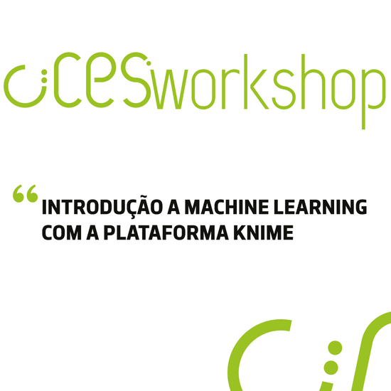 CIICESI Workshop | Introdução a Machine Learning com a plataforma Knime